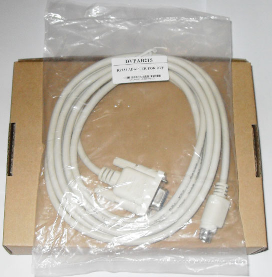 适用台达圆口8针母口的PLC编程