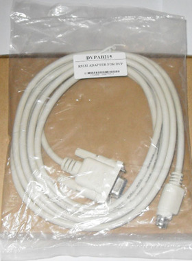 适用台达ES,SS,EX,EH系列PLC的编程电缆DVPCAB215，3米5米10米