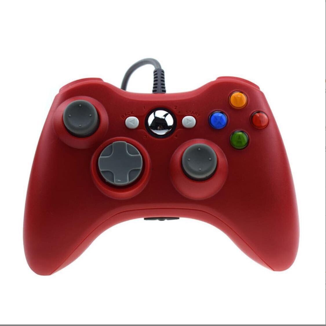 XBOX 360有线游戏机手柄USB电脑手柄 PC震动游戏手柄360有线手柄
