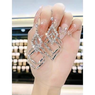 银耳环9999纯女士正品钉致