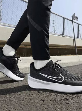 耐克男鞋新款INTERACT RUN缓震运动鞋轻便休闲跑步鞋 FD2291-001