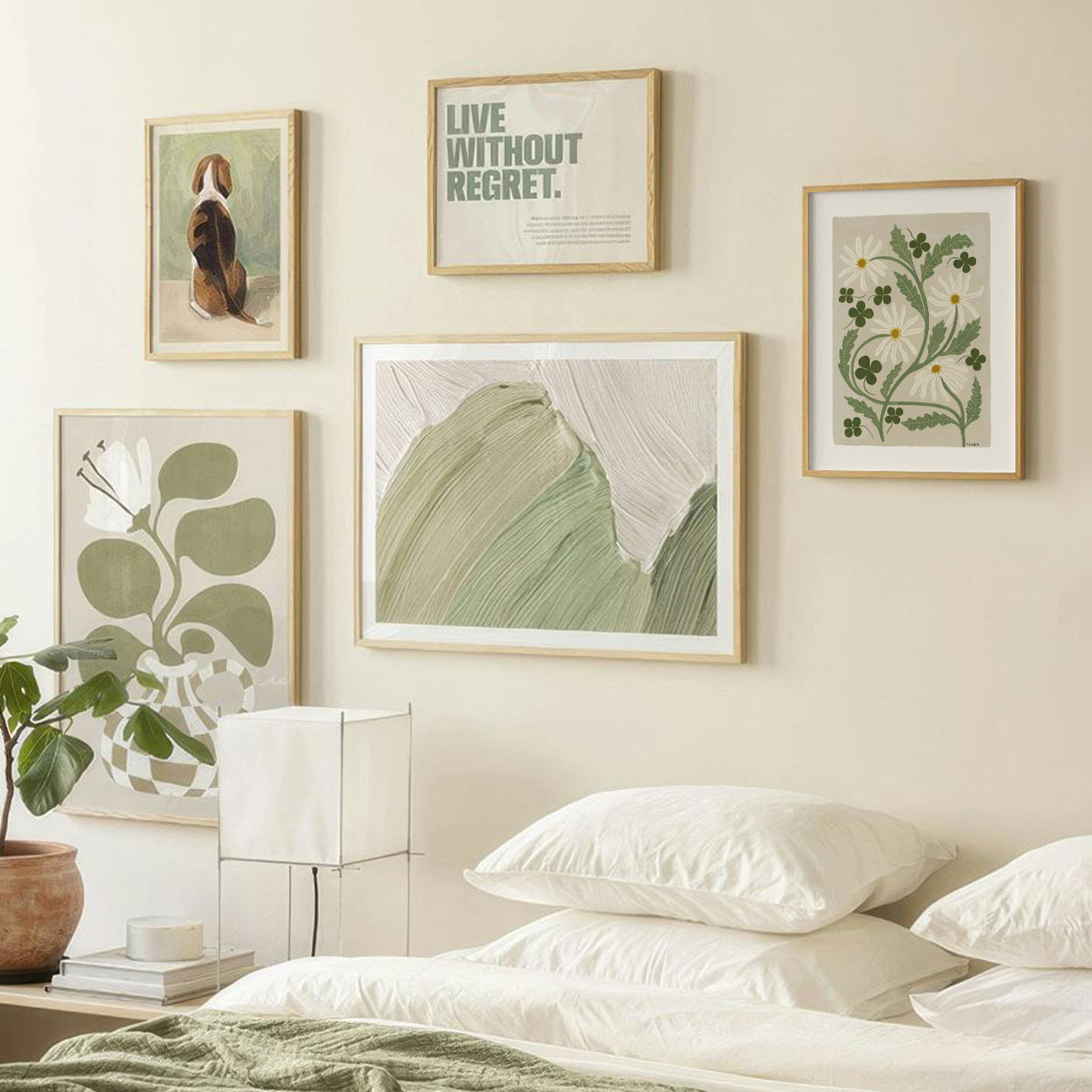 山语花间客厅卧室沙发玄关墙壁装饰画挂画艺术框油画壁画插画组合,家居饰品,现代装饰画,淘宝优惠券,粉丝福利购,淘宝优惠卷