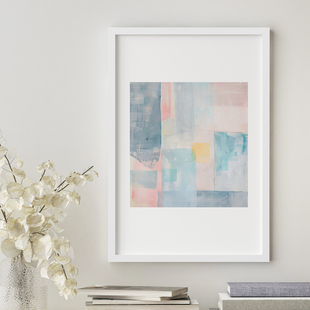 客厅卧室沙发床头宾馆抽象现代文艺高级感装饰画挂画艺术油画壁画