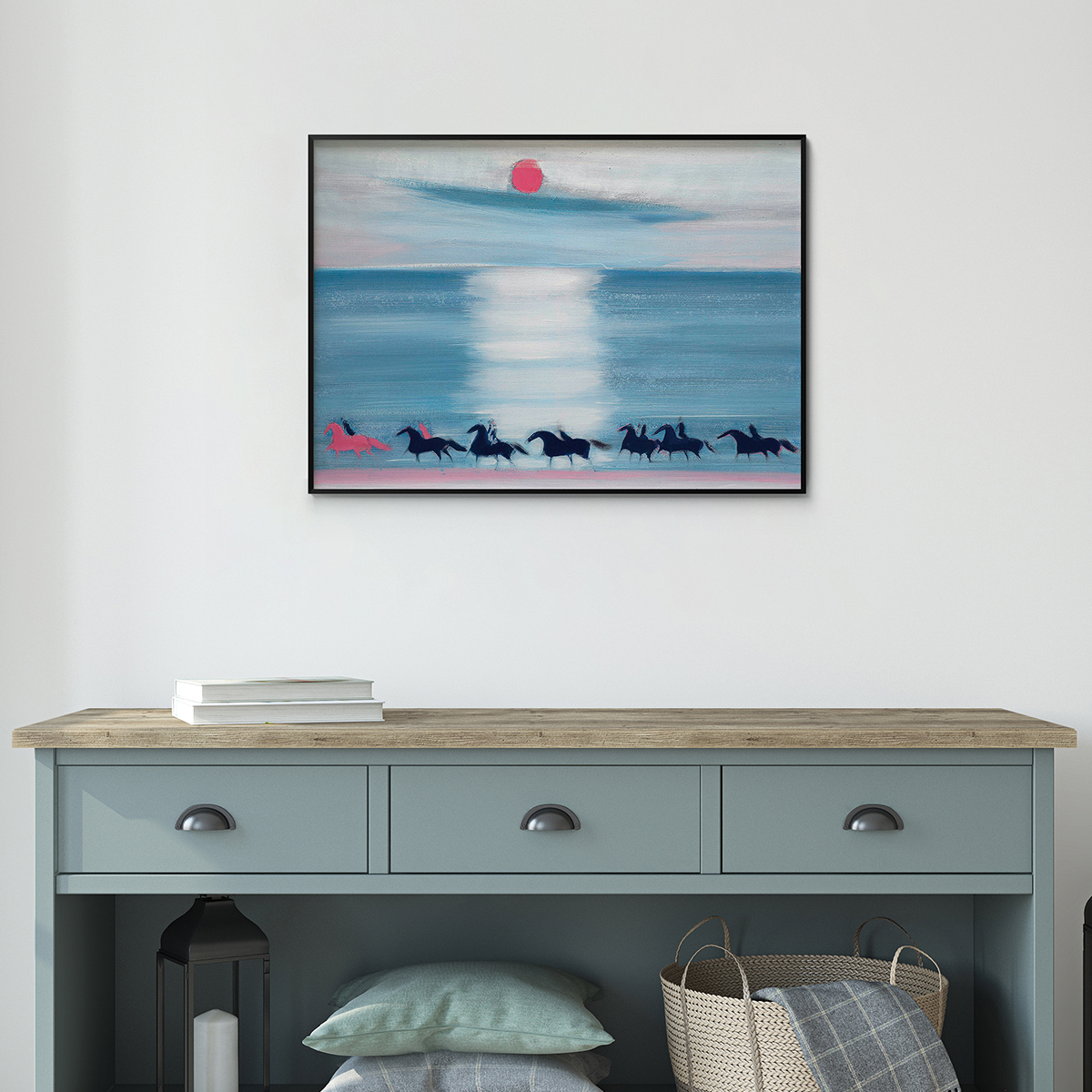 安德烈布拉吉利客厅卧室沙发水彩床头摆件装饰画挂画艺术油画壁画