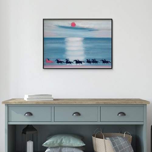 安德烈布拉吉利客厅卧室沙发水彩床头摆件装饰画挂画艺术油画壁画