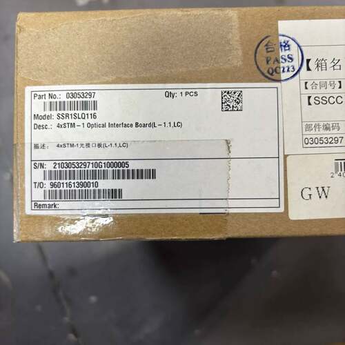 可维修SSR1SLQ116 4xSTM-1光接口板(L-1.1，L议价