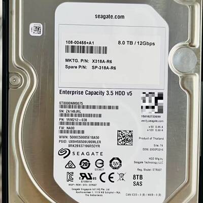 可维修NetApp ST8000NM0075 8T 7议价