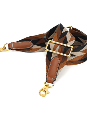 适用于爱马仕kelly凯莉包伊芙琳包可调节斜挎宽肩带菱形格子包带