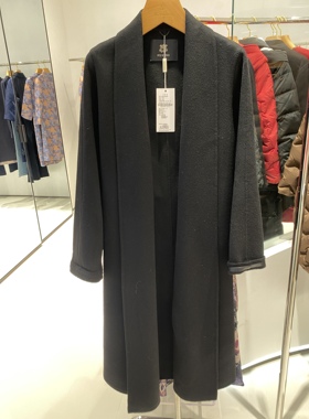 2025年马天奴商场同款MYTENO正品MHAU23DNHP正品羊毛羊绒大衣外套