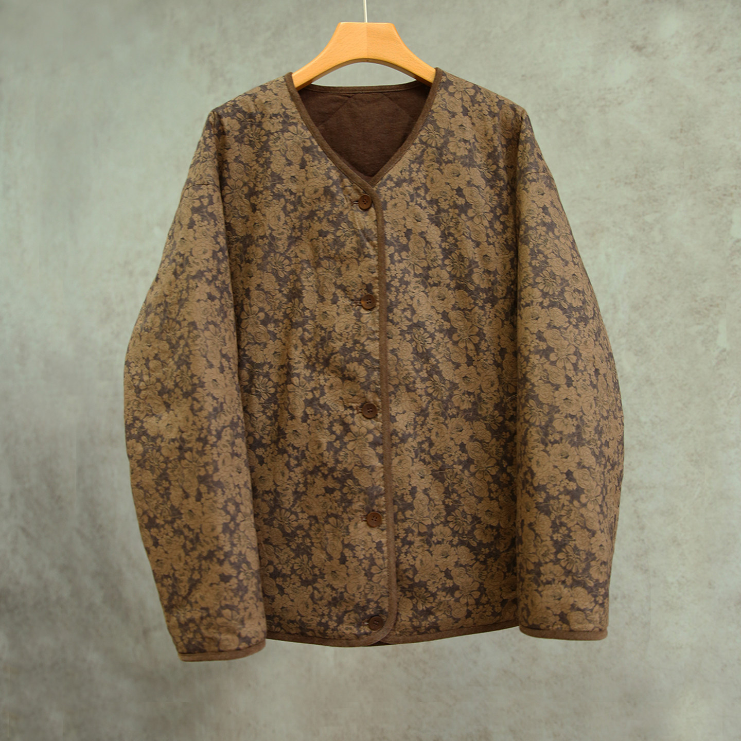 �ձ�ӡ��˫�����޷� ���� ��֥Ԫ �ﶬ���ձ�����ӡ��˫�洩95�׶���Բ��ϵ�����޷�1206-M