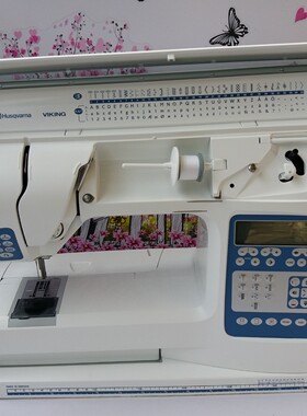 瑞典制造原装维京多功能电脑绣花缝纫机厚薄通吃家用衣车
