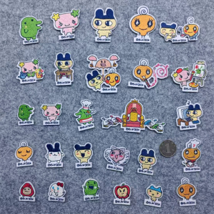 卡通动漫麻美吉刺绣布贴拓麻歌子羽绒服补丁贴布可爱绣花补洞装 饰