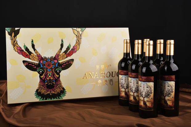 阿娜红 桑葚酒低度紫甜酒礼品整箱6支装*750ml桑果酒原汁桑椹红酒