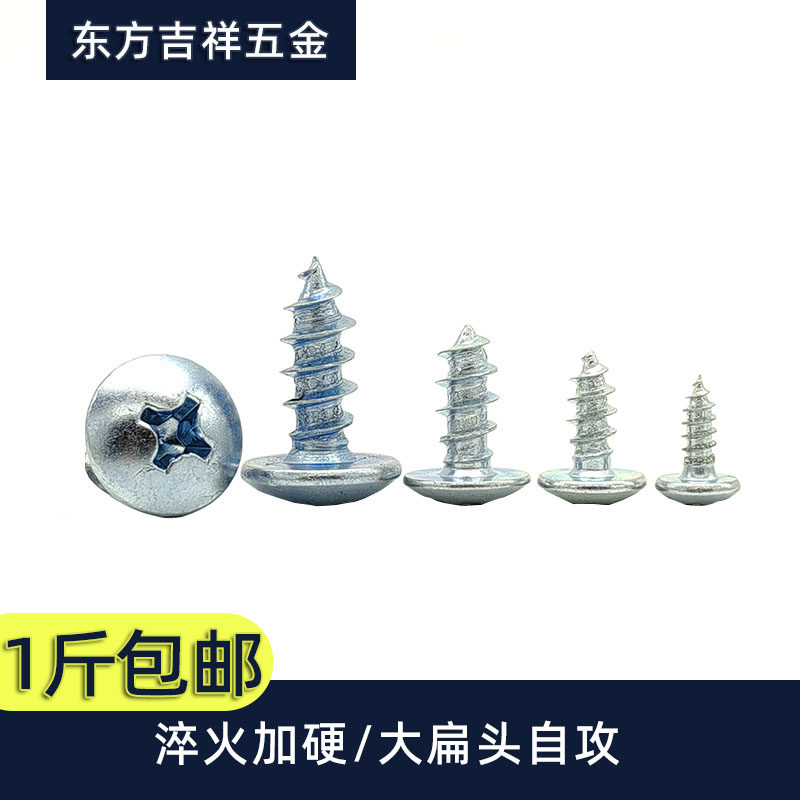加硬大扁头自攻螺丝m3扁圆头