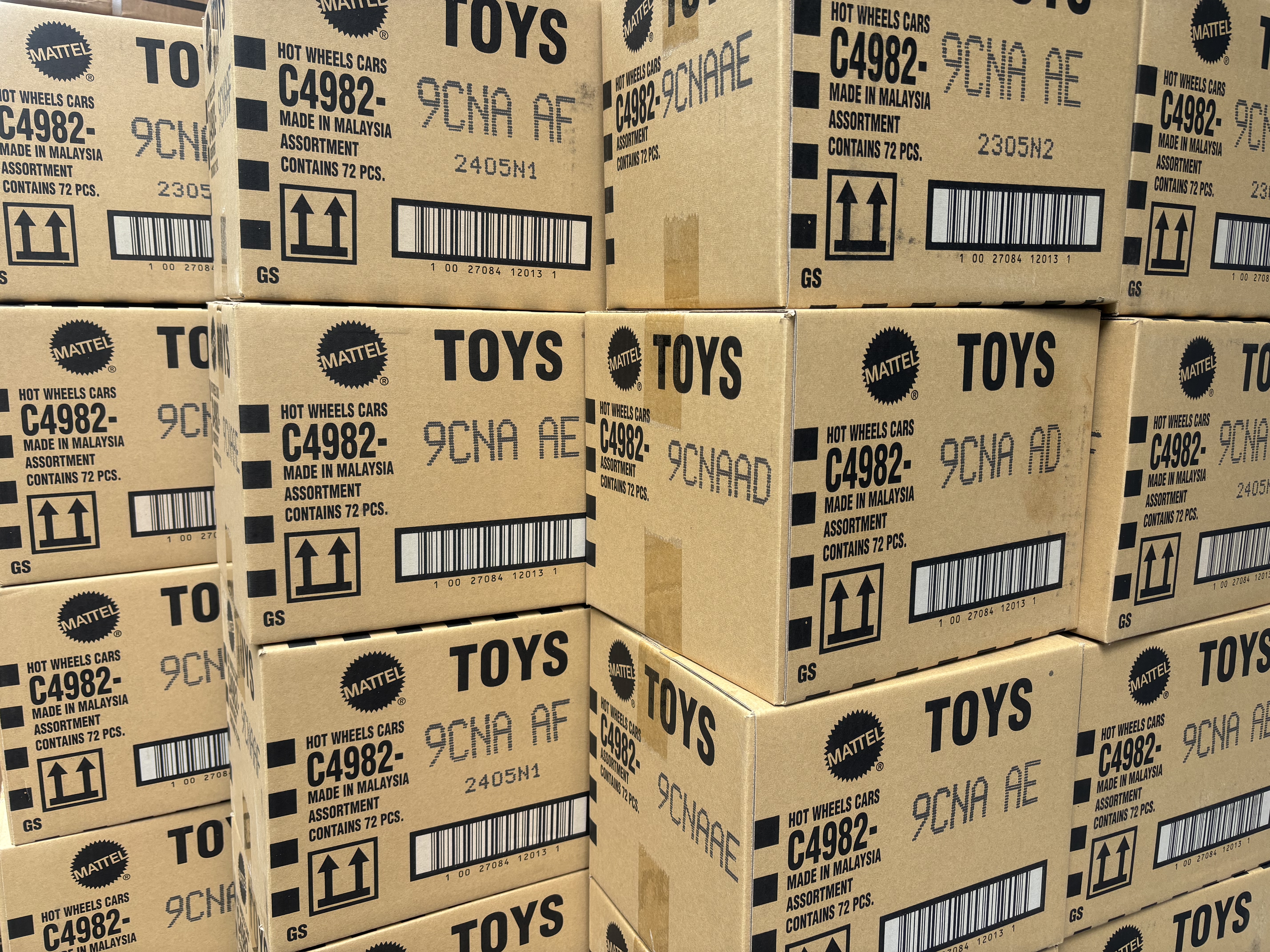 thumbnail for Hot Wheels 2025 C4982 Full Box Original Box Klmnpqa Batch Hot Alloy Car Simulation Toy Model