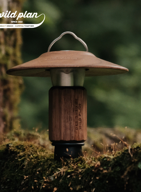 Wild plan 复古实木灯罩露营灯衣营地帐篷灯多功能适配GoalZero灯