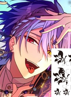 魔法使的约定owen 百合纹章COS 草本果汁纹身贴防水持久仿真刺青