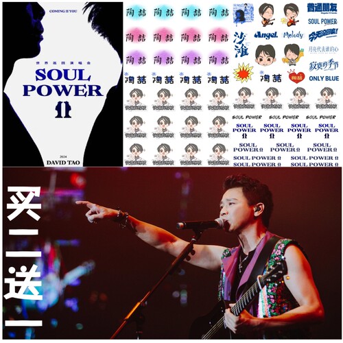 陶喆SoulPower巡回演唱会纹身贴