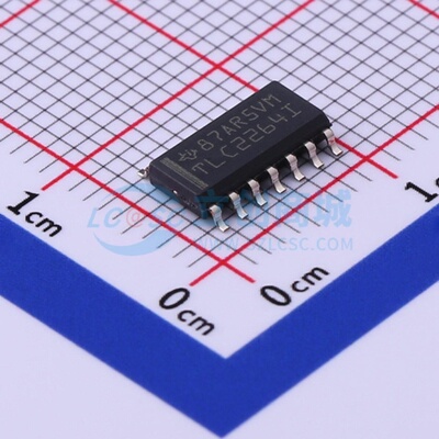 运算放大器 TLC2264IDR SOIC-14 TI/德州 电子元器件配单原装正品