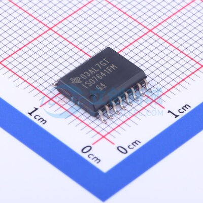 数字隔离器 ISO7641FMDWR SOIC-16 TI/德州 电子元件配单原装正品