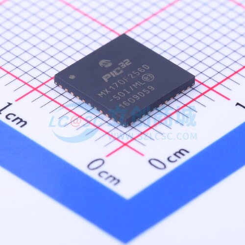 单片机(MCU/MPU/SOC) PIC32MX170F256D-50I/ML QFN-44 MICROCHIP(