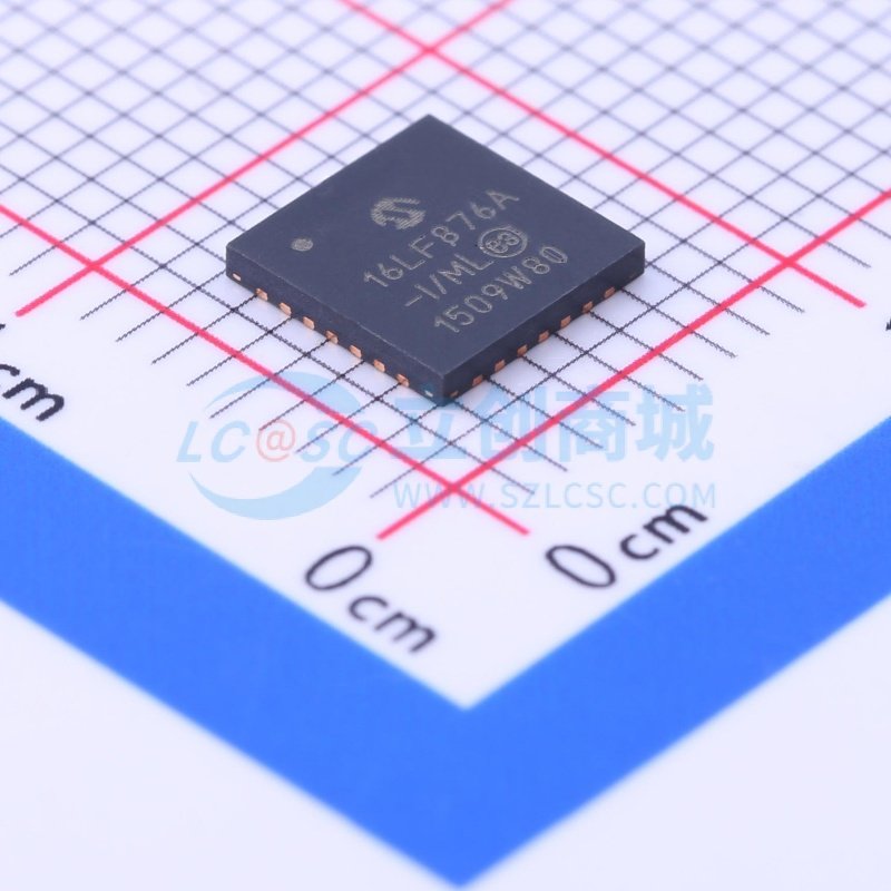 单片机(MCU/MPU/SOC) PIC16LF876A-I/ML QFN-28 MICROCHIP(美国微
