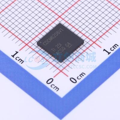 时钟发生器/频率合成器/PLL CDCM6208V1RGZR VQFN-48 TI/德州