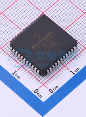单片机(MCU/MPU/SOC) PIC16F877A-I/L PLCC-44(16.6x16.6) MICROC