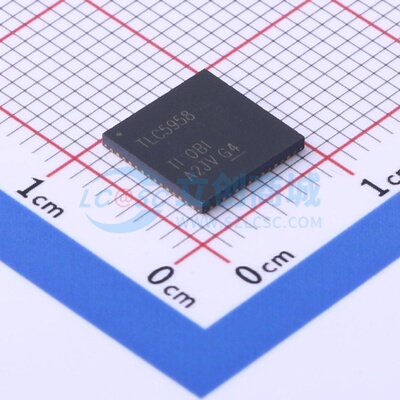 LED驱动 TLC5958RTQR HVQFN-56 TI/德州 电子元器件配单原装正品