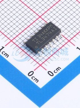 运算放大器 TL3474AIDR SOIC-14 TI/德州 电子元器件配单原装正品