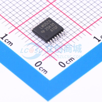 模拟开关/多路复用器 SN74LV4052APW TSSOP-16 TI/德州 原装正品