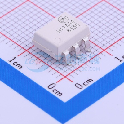 晶体管输出光耦 H11AA4SR2M SMD-6P onsemi(安森美) 电子元件配单