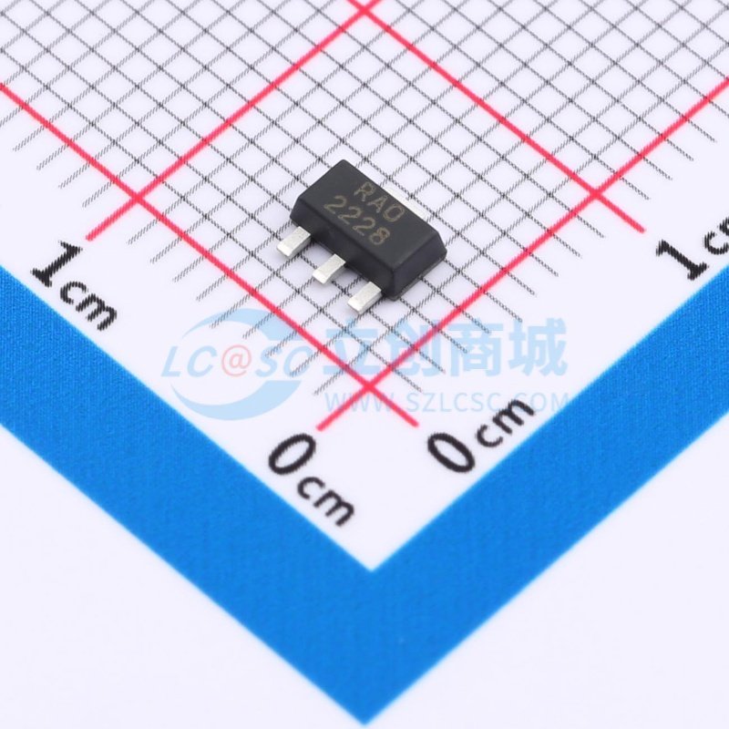 电压基准芯片 LR431AOT1G SOT-89 LRC(乐山无线电) 电子元件配单