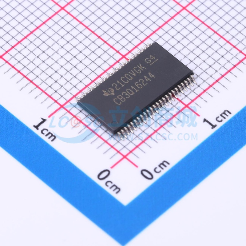 信号开关/编解码器/多路复用器 SN74CB3Q16244DGGR TSSOP-48 TI/