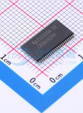 信号开关/编解码器/多路复用器 SN74CB3Q16244DGGR TSSOP-48 TI/