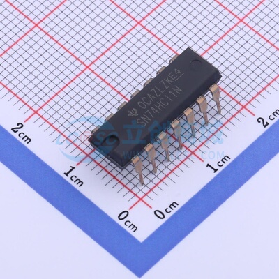 逻辑门 SN74HC11N DIP-14 TI/德州 电子元器件配单原装正品