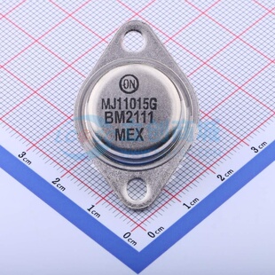 达林顿管 MJ11015G TO-204(TO-3) onsemi(安森美) 电子元器件配单