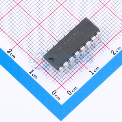 RS232芯片 MAX202ECPE+ DIP-16 MAXIM(美信) 电子元器件原装正品
