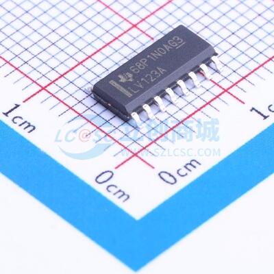 单稳态多谐振荡器 SN74LV123ADR SOIC-16 TI/德州 电子元器件配单
