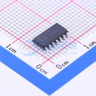 缓冲器/驱动器/收发器 MC74HC125ADR2G SOIC-14 onsemi(安森美)