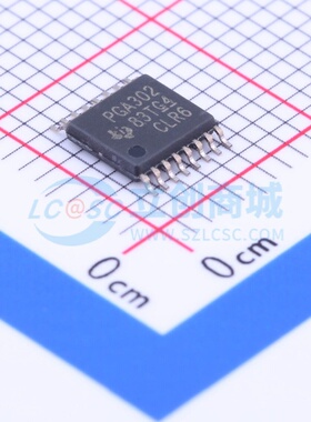 压力传感器 PGA302EPWT TSSOP-16 TI/德州 电子元件配单原装正品