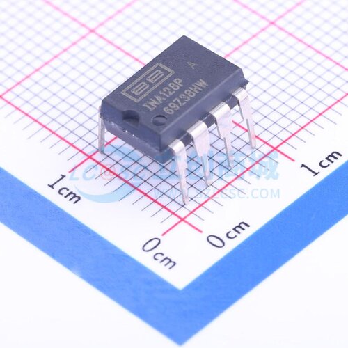仪表放大器 INA128PA DIP-8 TI/德州 电子元器件配单原装正品