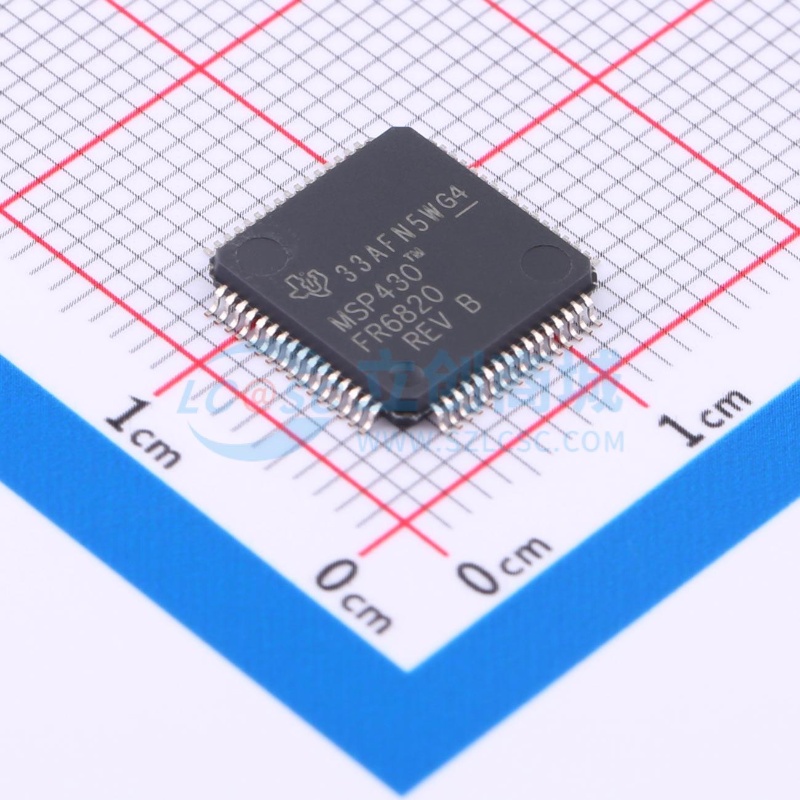 单片机(MCU/MPU/SOC) MSP430FR6820IPMR LQFP-64 TI/德州 元器件