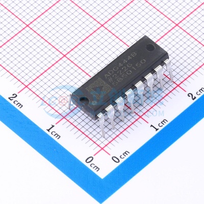 模拟开关/多路复用器 ADG444BNZ PDIP-16 ADI(亚德诺) 电子元器件