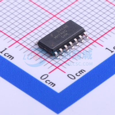 反相器 MM74HC04MX SOIC-14 onsemi(安森美) 电子元器件原装正品