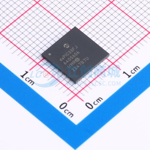 数字信号处理器(DSP/DSC) dsPIC33FJ64GS606-I/MR QFN-64 MICROCH