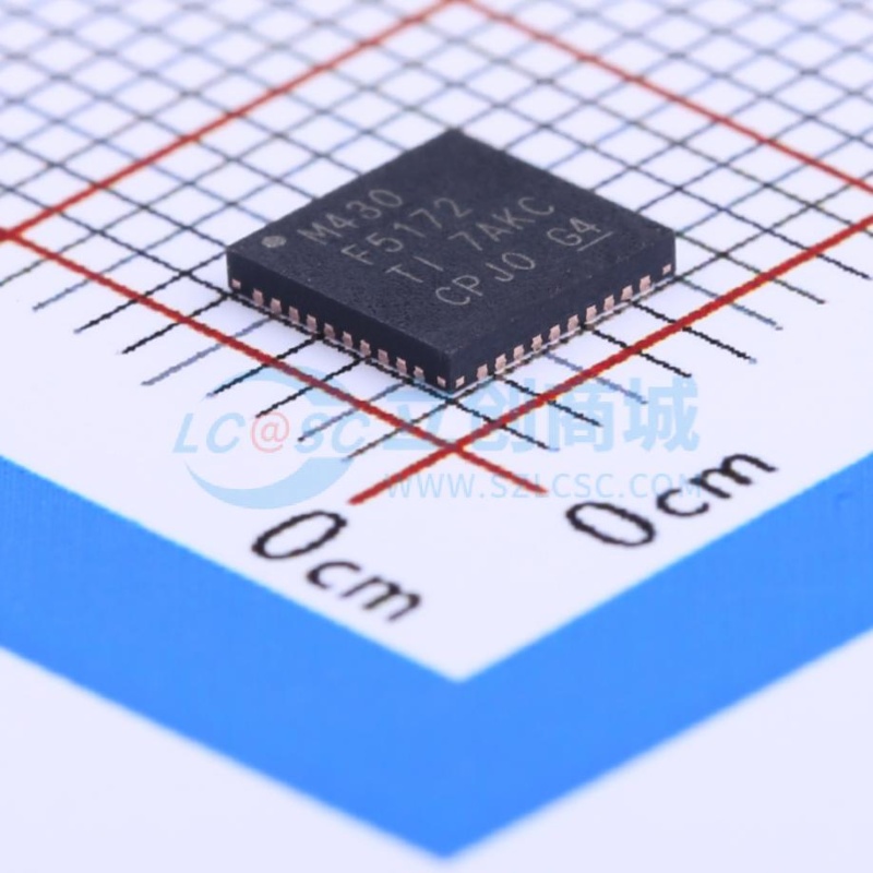 单片机(MCU/MPU/SOC) MSP430F5172IRSBR WQFN-40 TI/德州 元器件