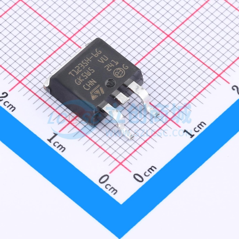 晶闸管(可控硅)/模块 T1235H-6G D2PAK 意法半导体芯片 原装正品