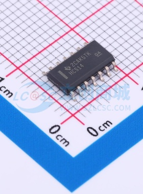 反相器 SN74HCS14DR SOIC-14 TI/德州 电子元器件配单原装正品