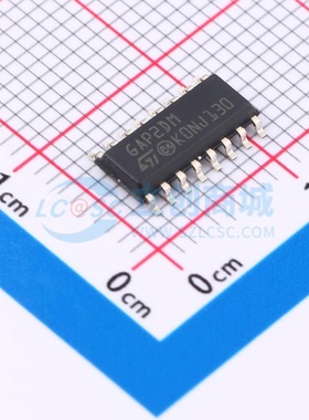 隔离式栅极驱动器 STGAP2DM SO-16 意法半导体芯片 电子元件配单